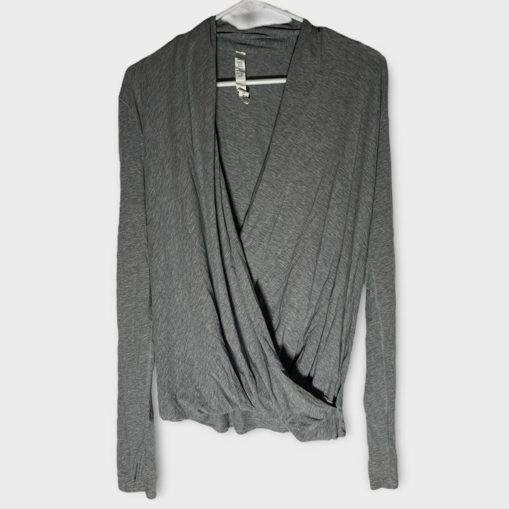 lululemon athletica Gray Long Sleeve Top
